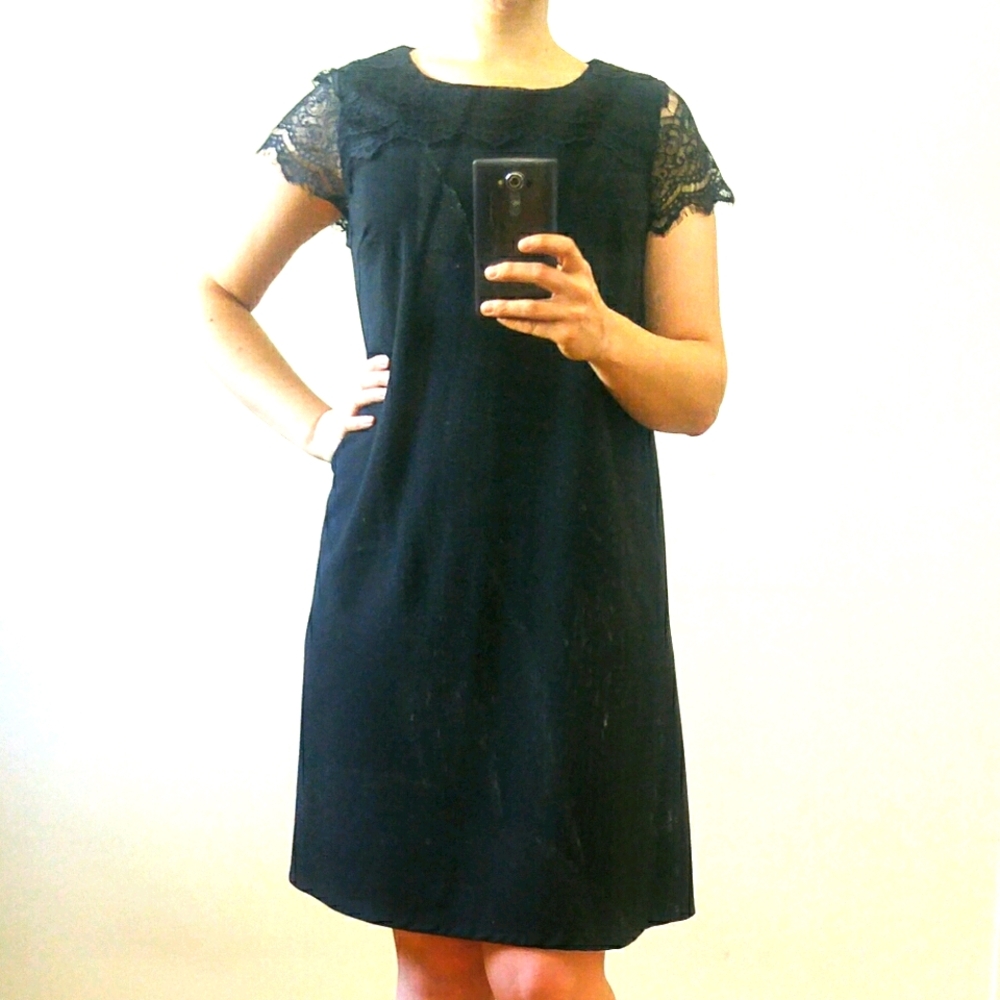 Maternity Dress with Lace